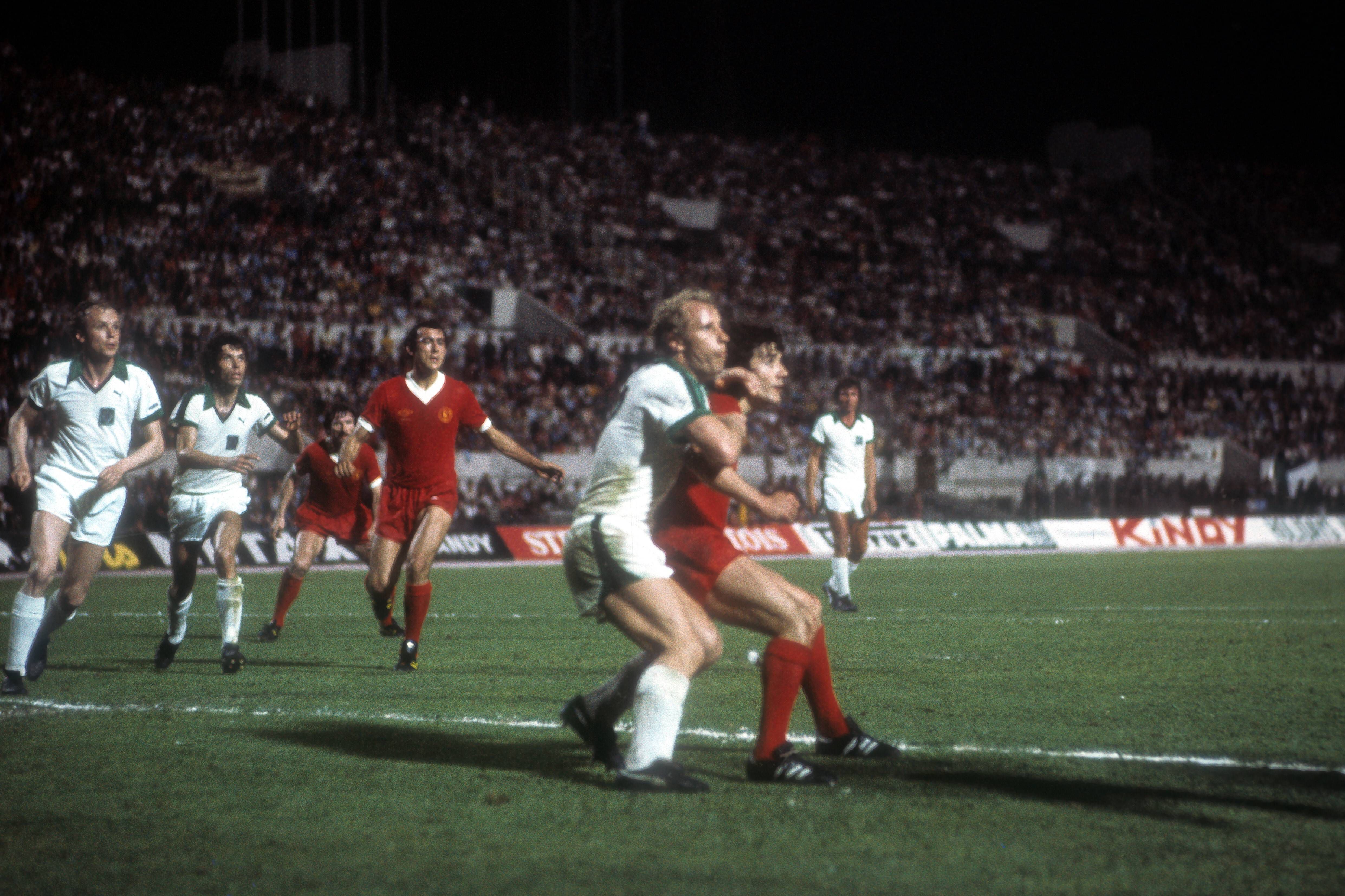Monchengladbach alcançou a final em 1977, mas perdeu com o Liverpool