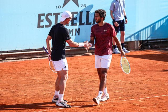 Francisco Cabral cai na 2.ª ronda do Masters 1.000 de Roma