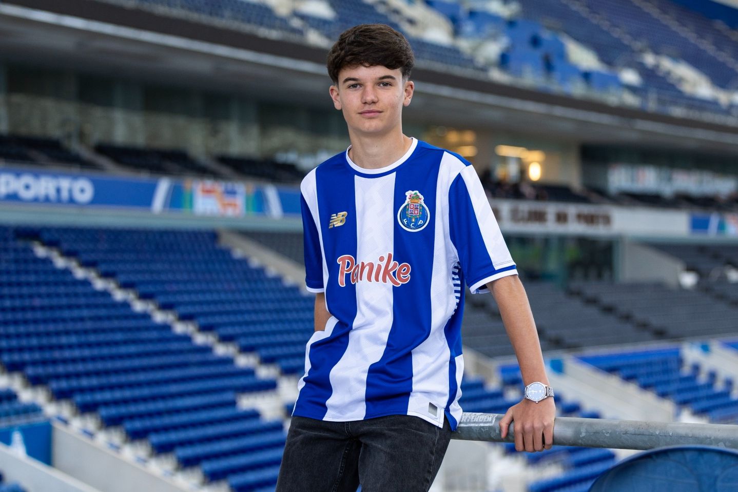 Afonso Felício assinou contrato de formação - Foto: FC Porto