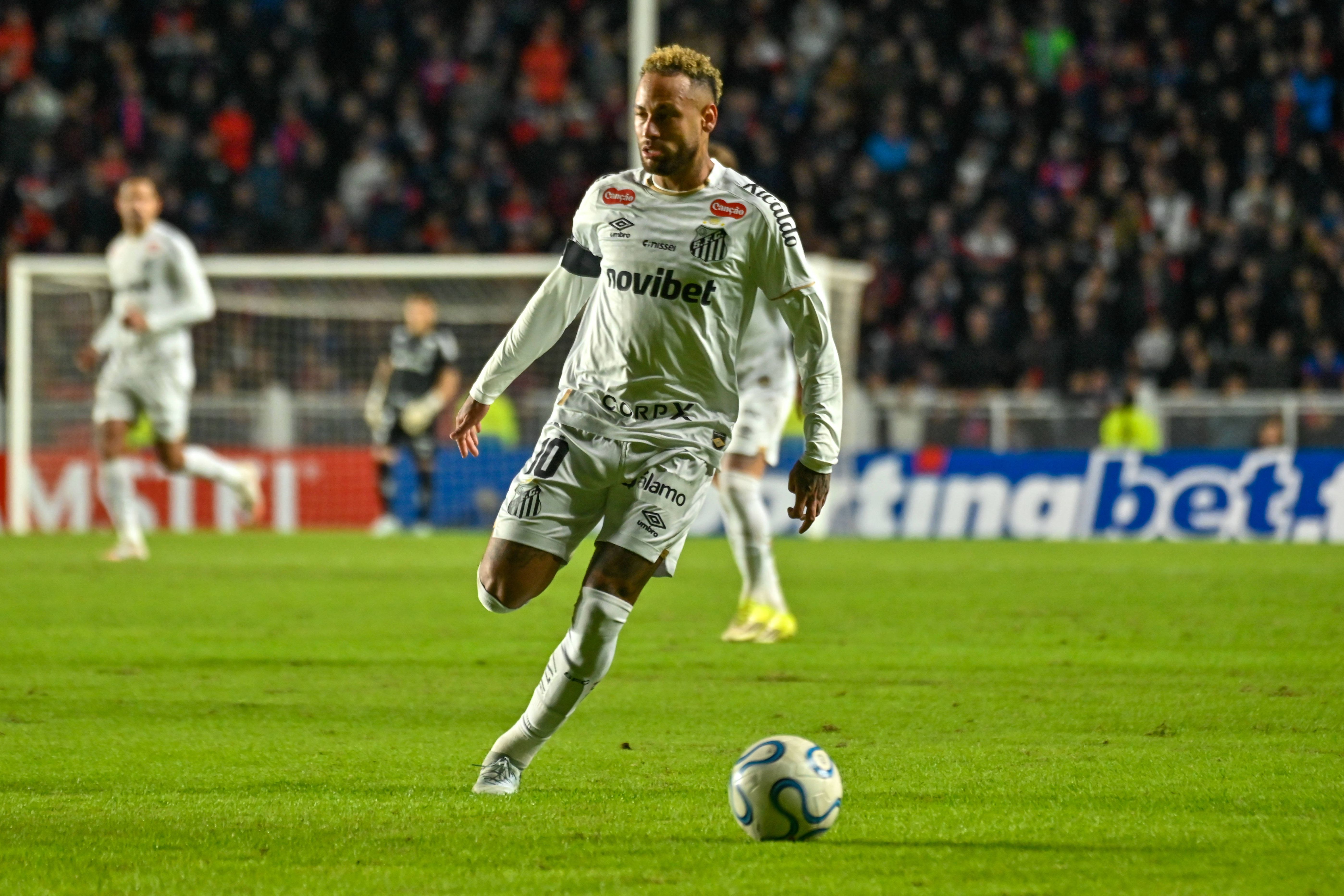 Neymar, avançado do Santos