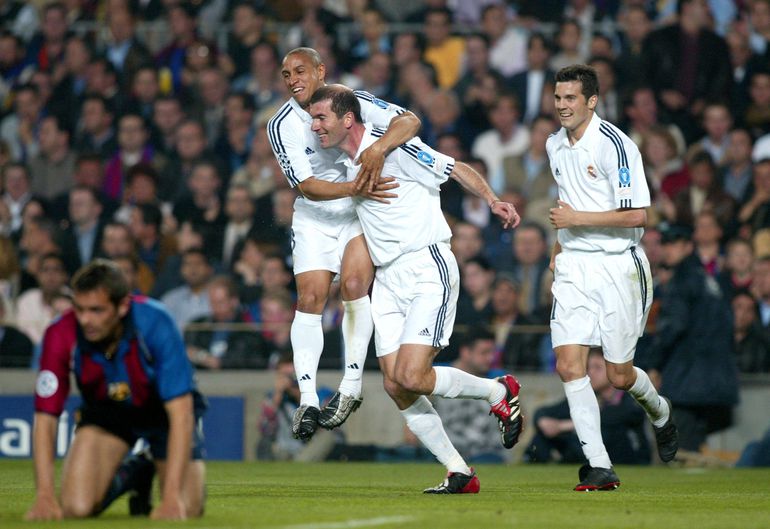 Zinédine Zidane - 4 golos em 10 jogos por Juventus e Real Madrid (IMAGO)