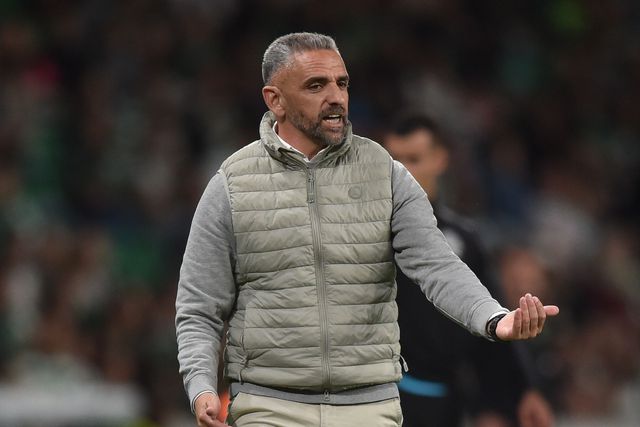 Rui Borges no Sporting-Tondela - Foto: Miguel Nunes