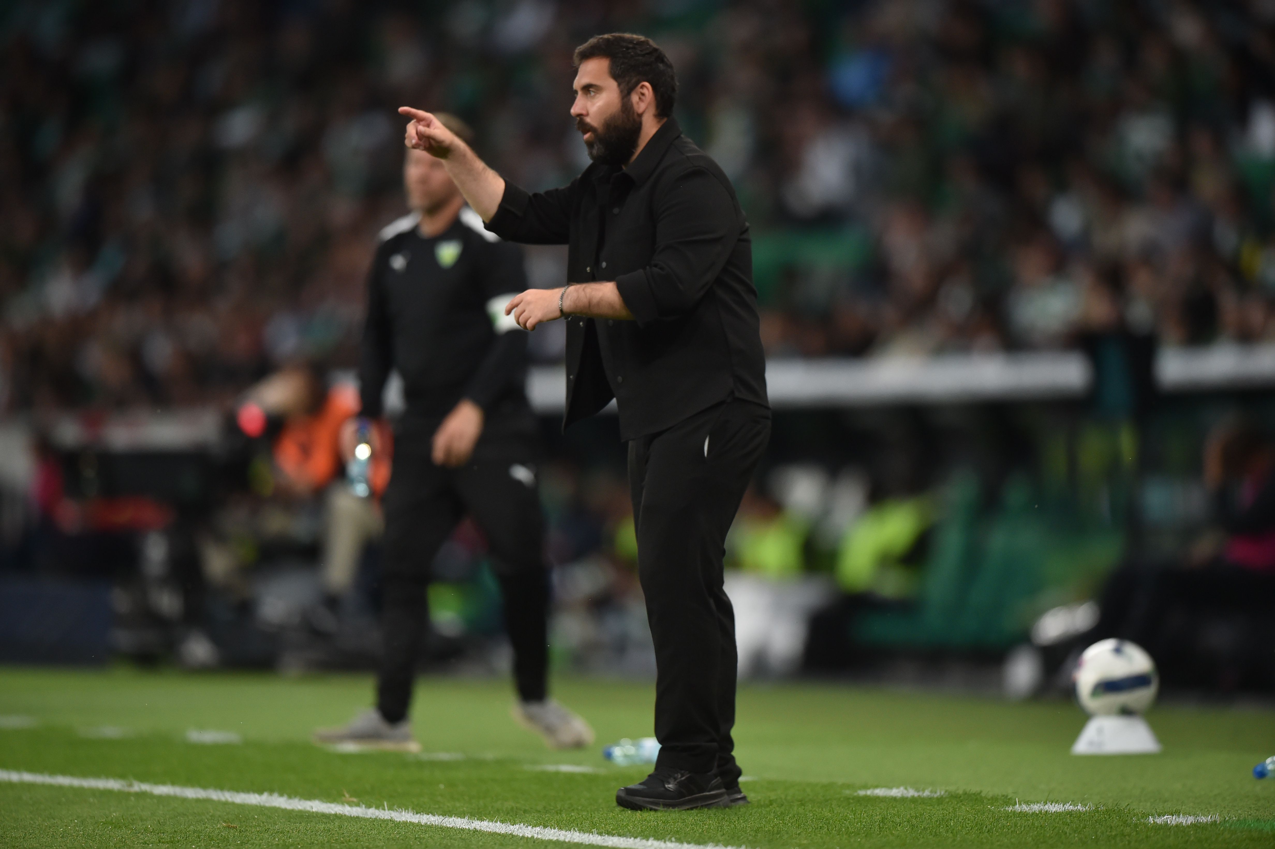 Gonçalo Feio em Alvalade. Foto: Miguel Nunes (Sporting -  Tondela)