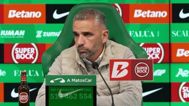 Rui Borges explica como o Sporting vai ultrapassar a crise