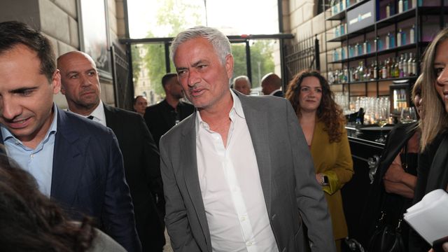 José Mourinho esteve em Itália