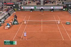 Kenin vence Garcia e avança para a terceira ronda de Roland Garros