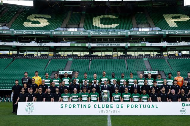 Sporting: eis a fotografia oficial do campeão 2023/2024