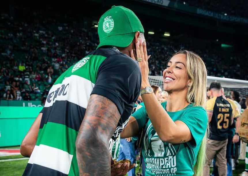 Matheus Reis com a mulher, Jack Rodrigues