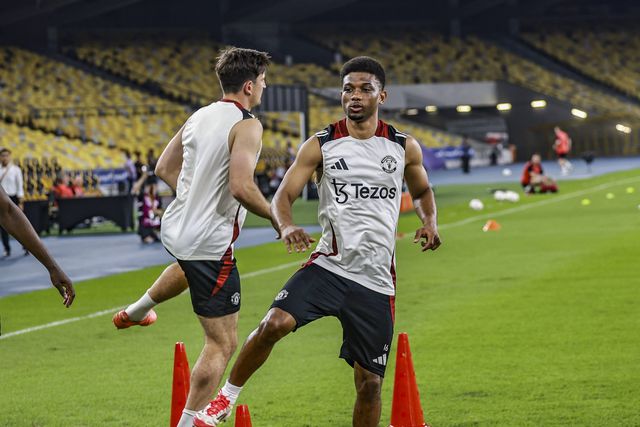 Amad Diallo, jogador do Manchester United