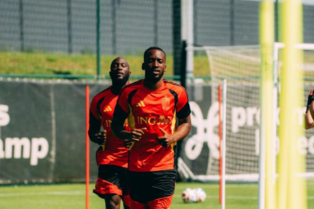 Lukebakio ao serviço da Bélgica - Foto@lukebakio/instagram