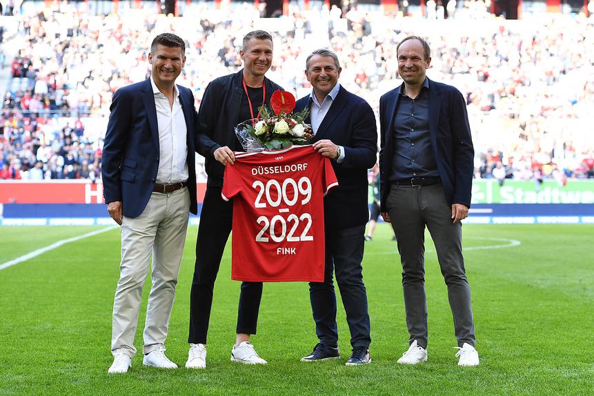 Oliver Fink retirou-se em 2022 e continuou a trabalhar no clube
