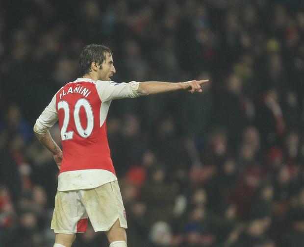 Flamini esteve sete épocas no Arsenal, divididas por duas passagens