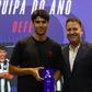 Ricardo Teixeira, central da Académica foi eleito para a equipa do ano da Liga 3 - Foto: FPF