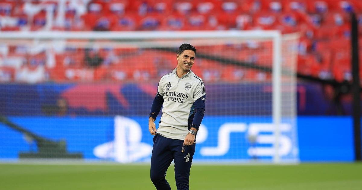 Arteta quer «novo capítulo» na história do Arsenal com a Liga dos Campeões