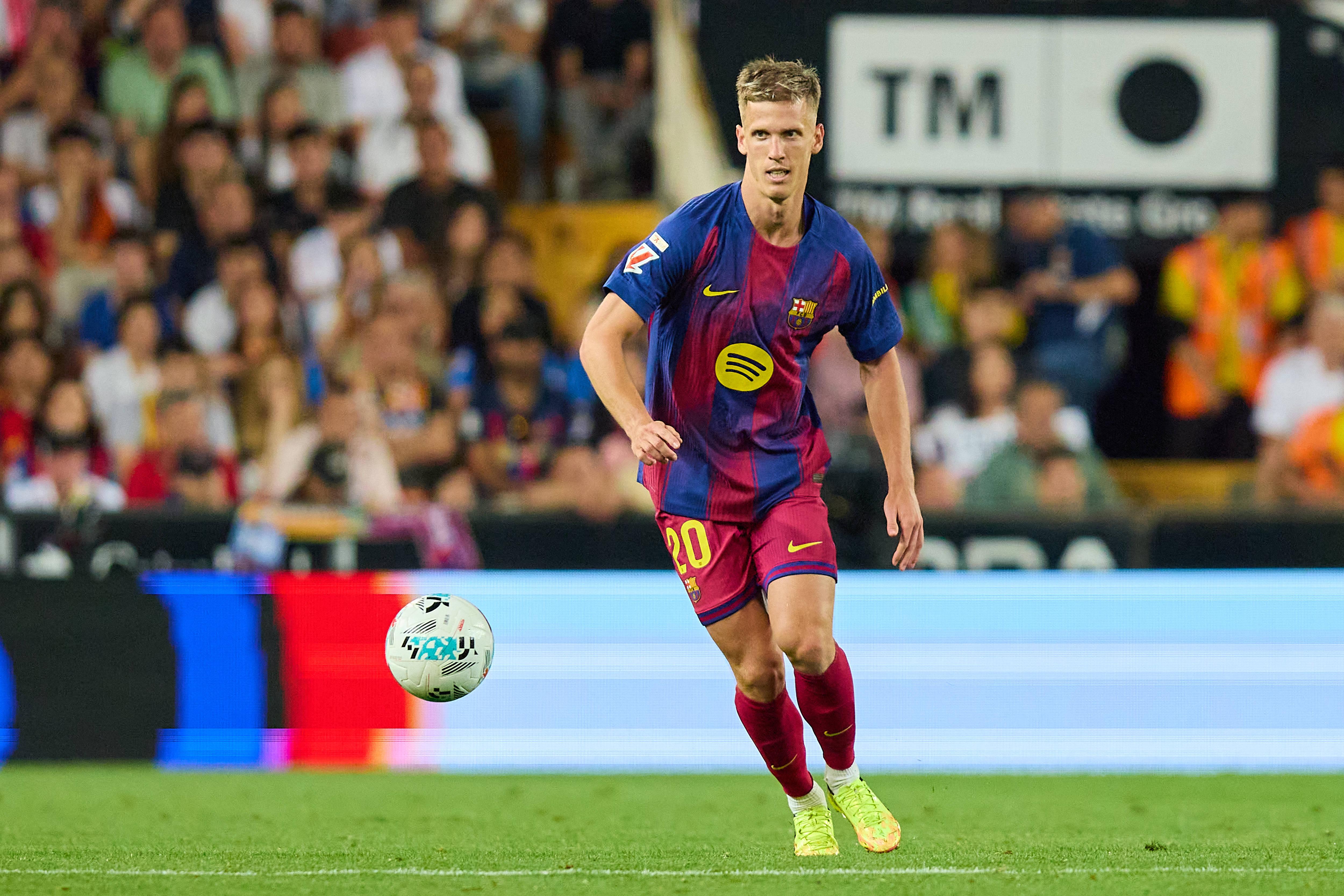 Dani Olmo, um dos mais criativos do Barcelona - Foto: IMAGO