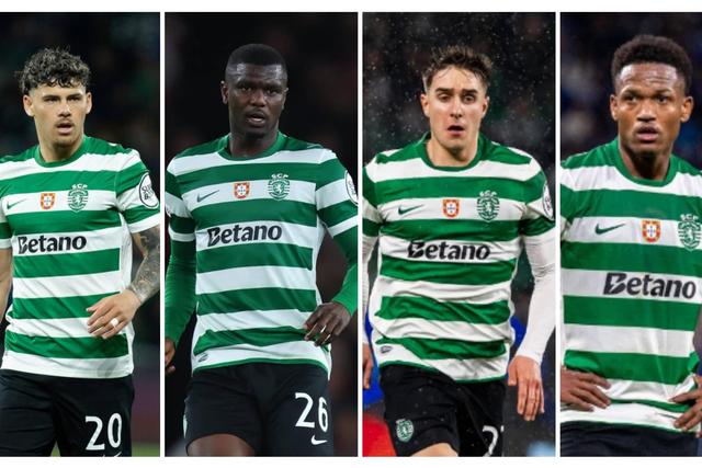Maxi Araújo, Diomande, Fresneda e Geny Catamo são peças que o Sporting pretende segurar na renovação do plantel - Foto: IMAGO