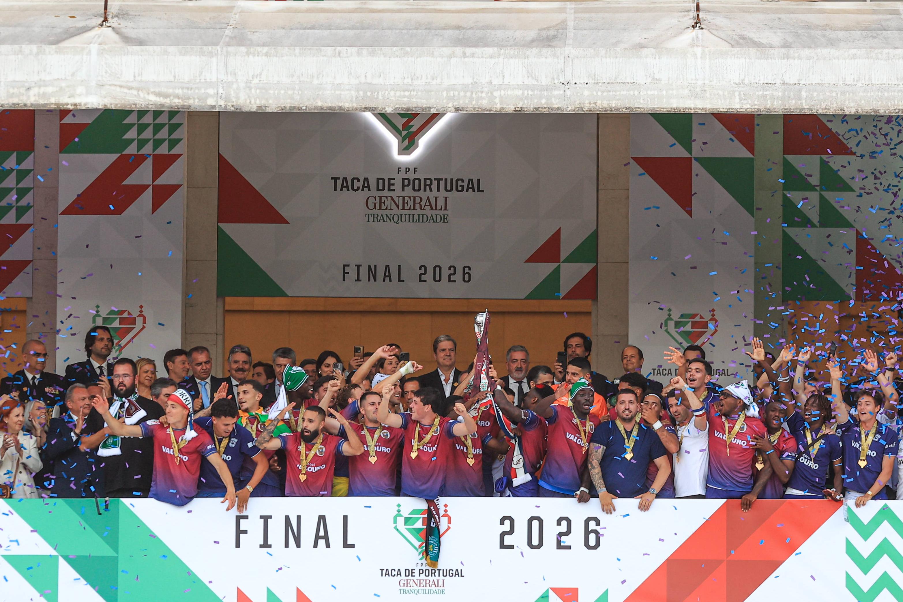 Torreense foi o brilhante vencedor da Taça de Portugal - Foto: Imago