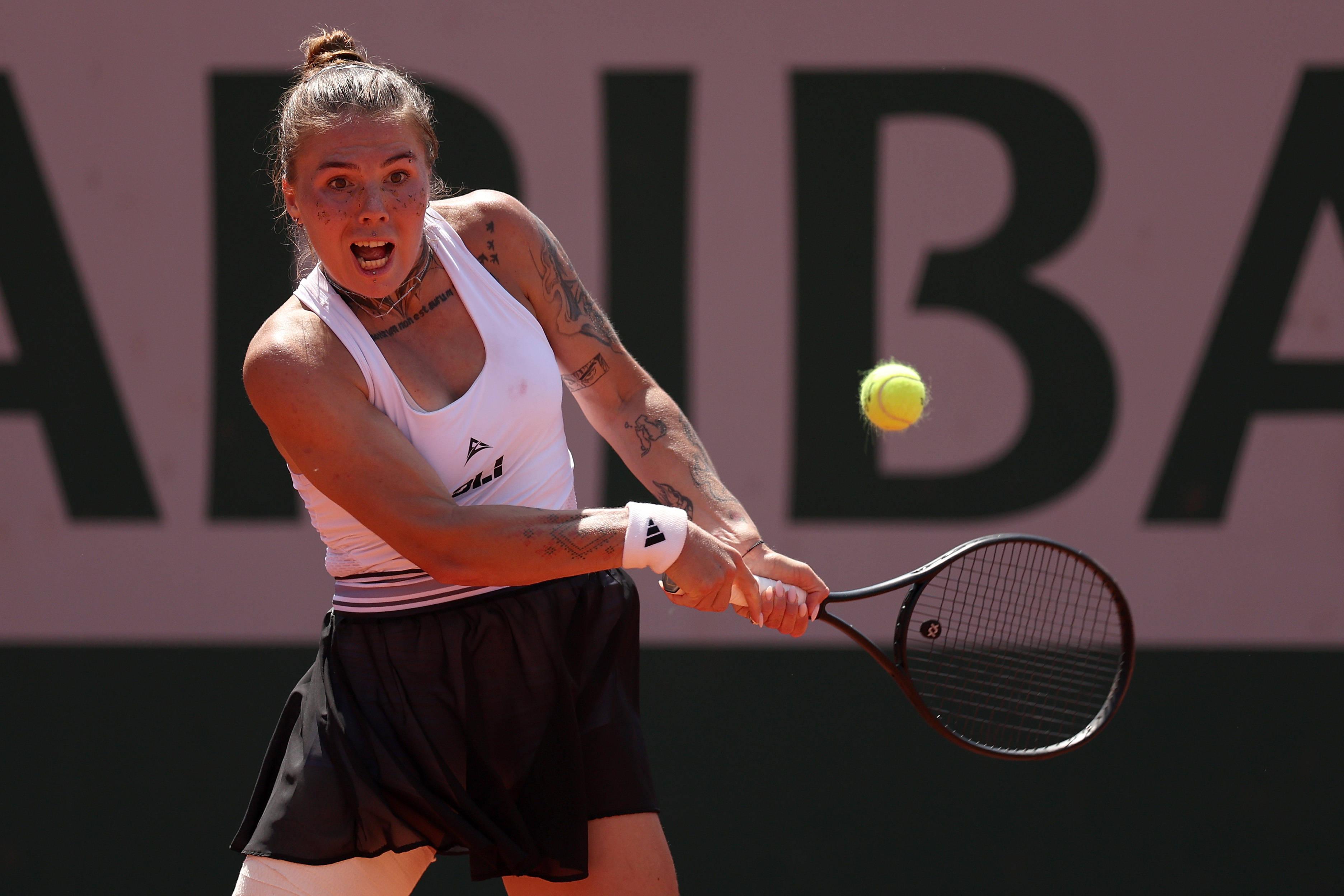 Oliynykova não poupou nas criticas à próxima adversária em Roland Garros. IMAGO