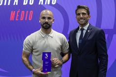 Leandro Silva foi premiado pela época ao serviço da Académica na Liga 3