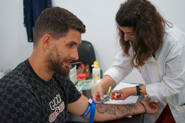 Aves SAD: jogadores realizam exames médicos