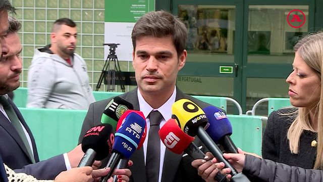 Tiago Fernandes emocionado ao falar do pai