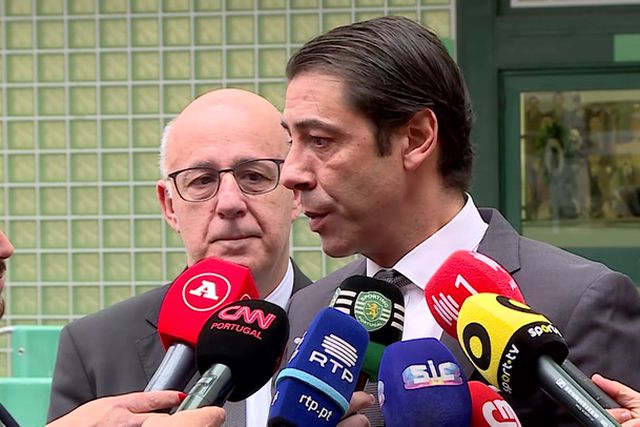 Rui Costa no adeus a Manuel Fernandes