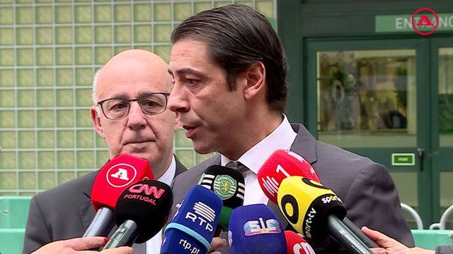 Rui Costa no adeus a Manuel Fernandes