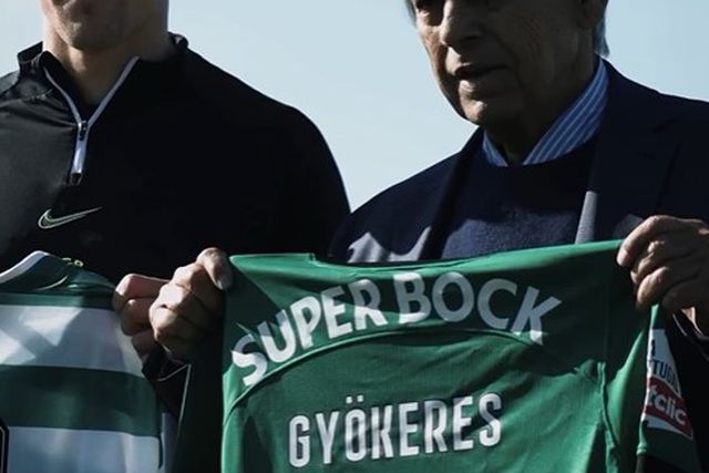 Vídeo: Gyokeres presta homenagem a Manuel Fernandes