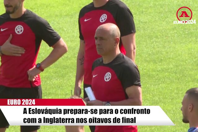 Eslováquia prepara duelo com a Inglaterra nos 'oitavos' do Euro 2024