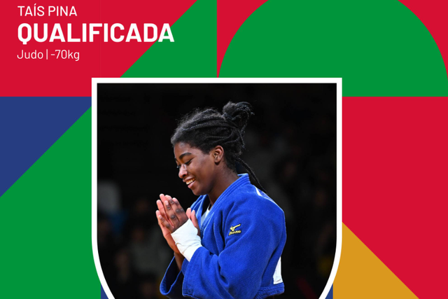 Taís Pina qualificada para os Jogos de Paris