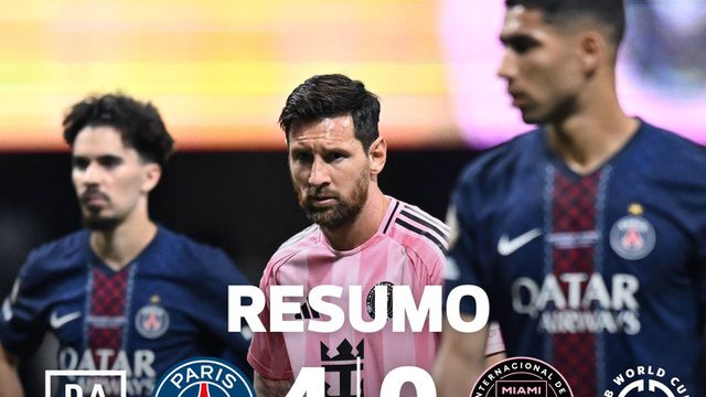 PSG despacha Messi e companhia com portugueses em destaque (resumo)
