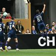 João Neves festeja golo pelo PSG frente ao Inter Miami