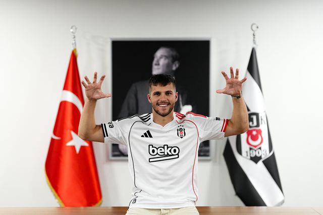 David Jurásek tem novo clube. Foto Besiktas/X