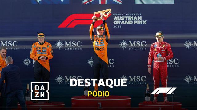 GP da Áustria: McLaren e Ferrari no pódio