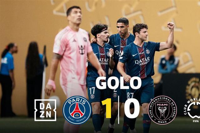 Golo 'made in' Portugal dá a vantagem ao PSG frente a Messi (vídeo)