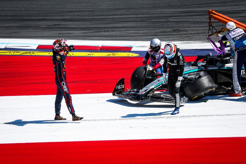 Max Verstappen e Kimi Antonelli