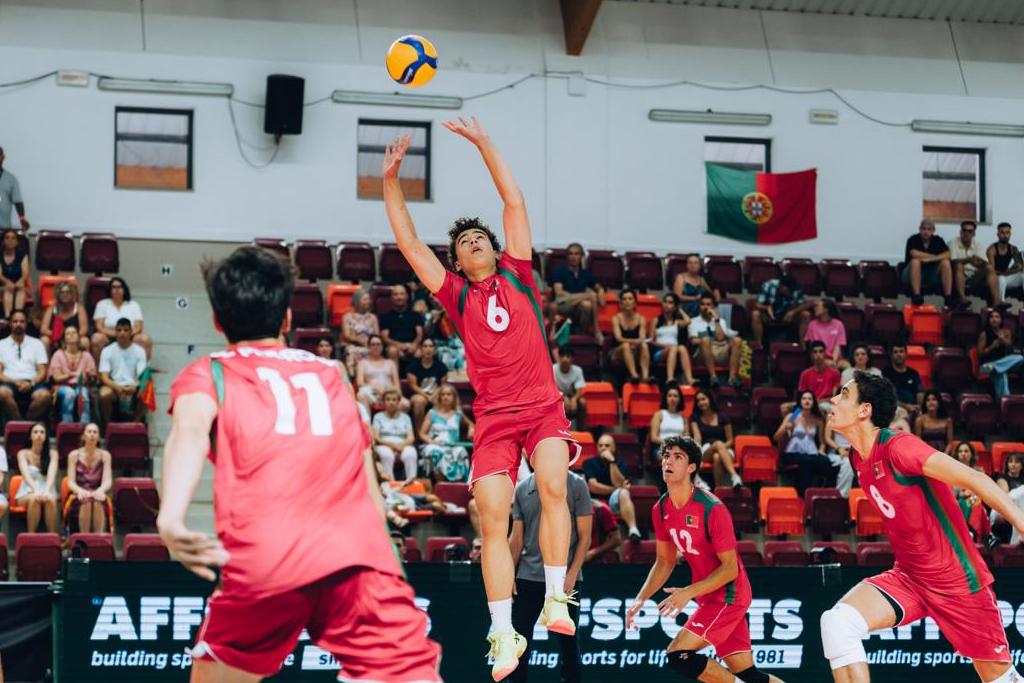 Seleção Nacional sub-22 perdeu com a Polónia na estreia do Europeu, em Albufeira. Foto Diogo Oliveira/FPV
