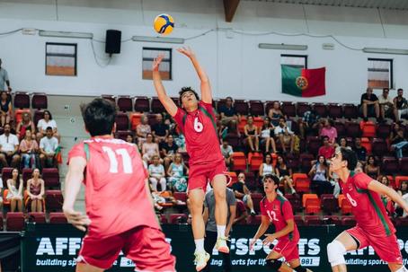 Seleção Nacional sub-22 perdeu com a Polónia na estreia do Europeu, em Albufeira. Foto Diogo Oliveira/FPV