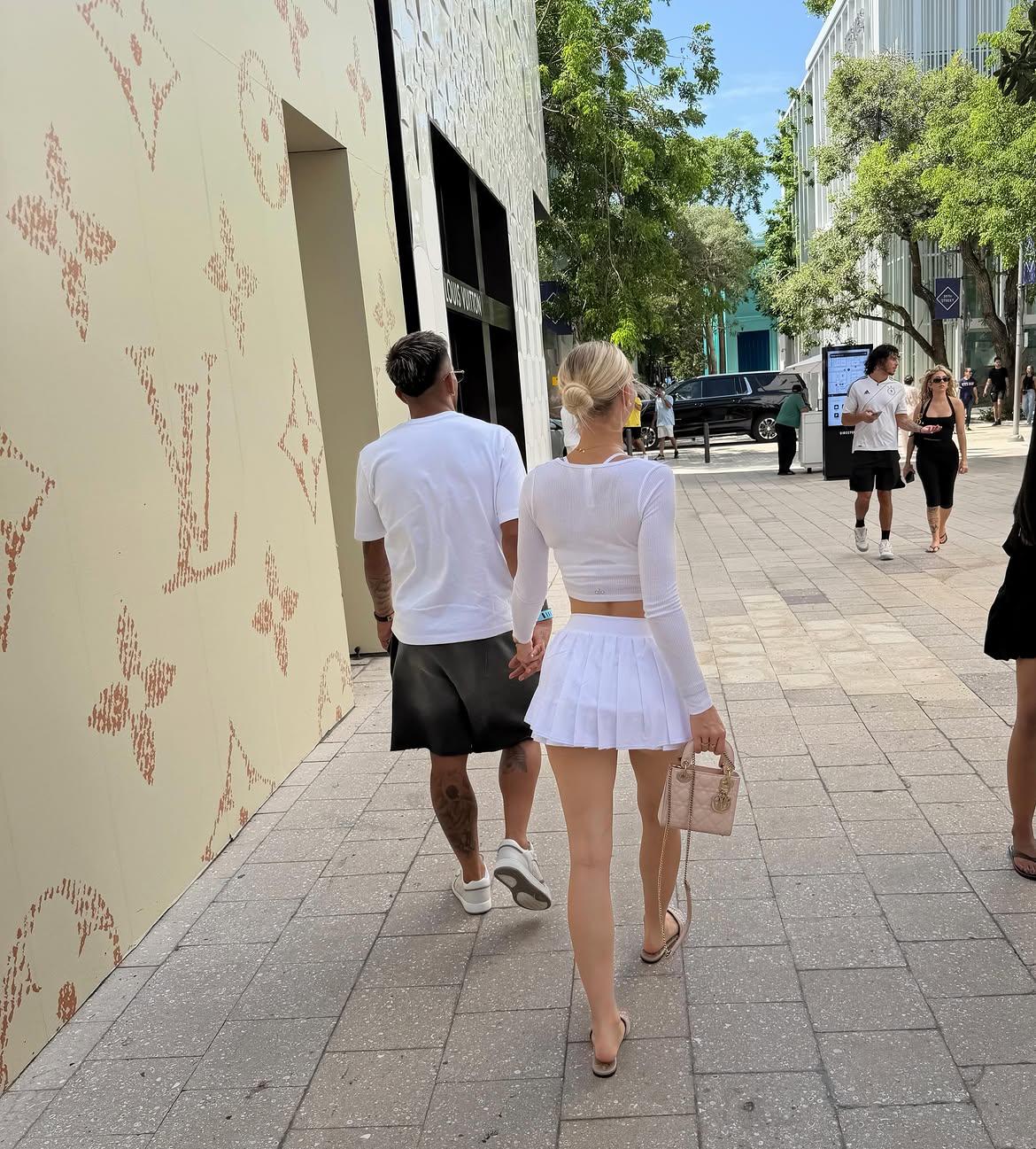 Zalazar e a família em Miami - Foto: instagram