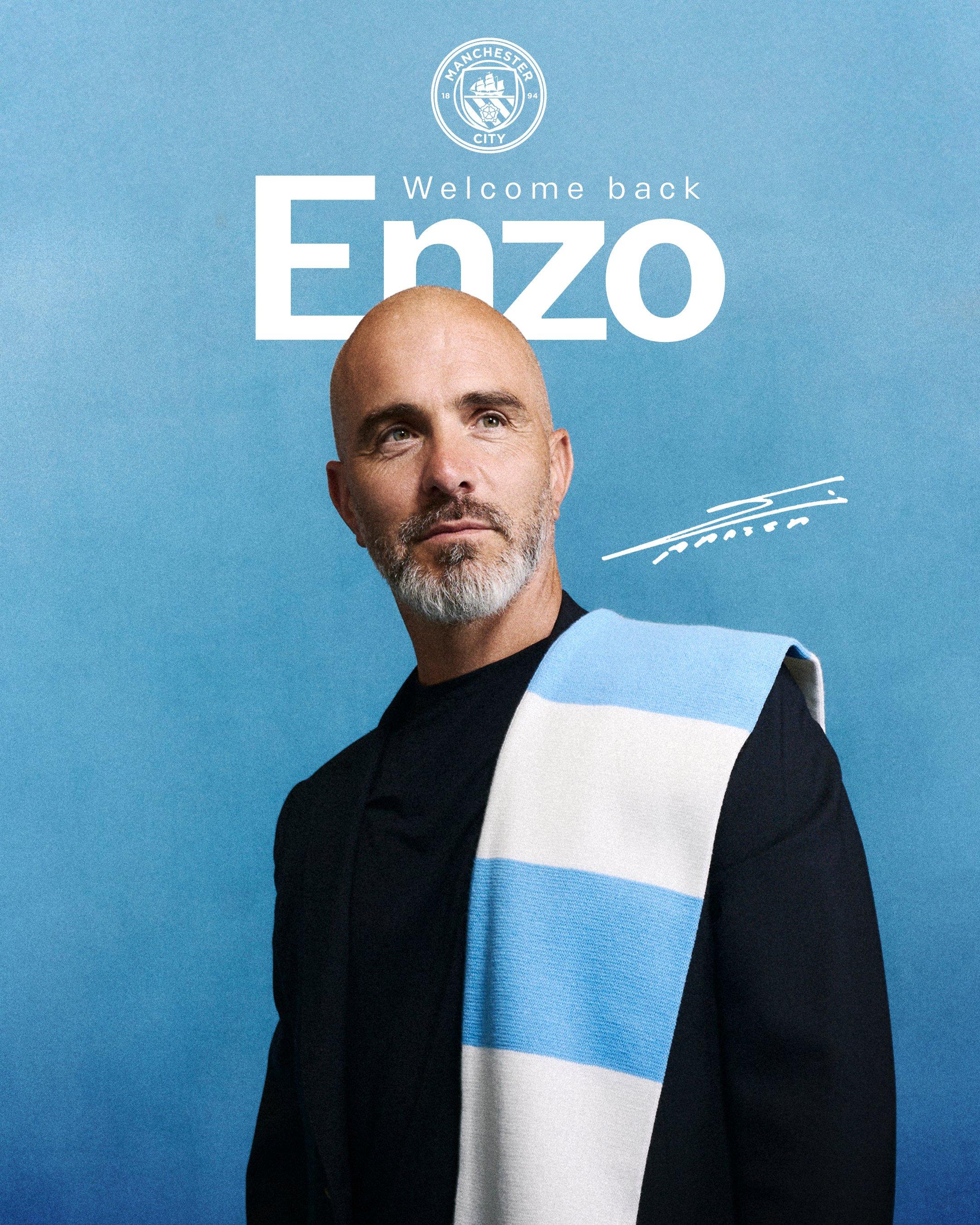 Enzo Maresca oficial no City