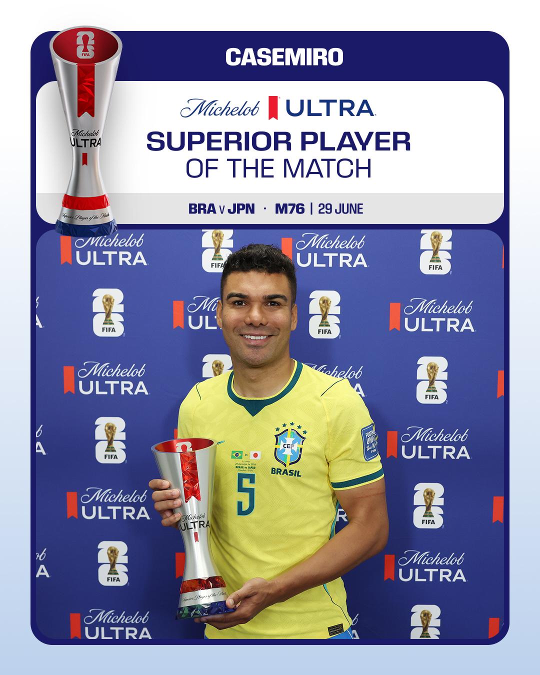 Brasil-Japão: Casemiro