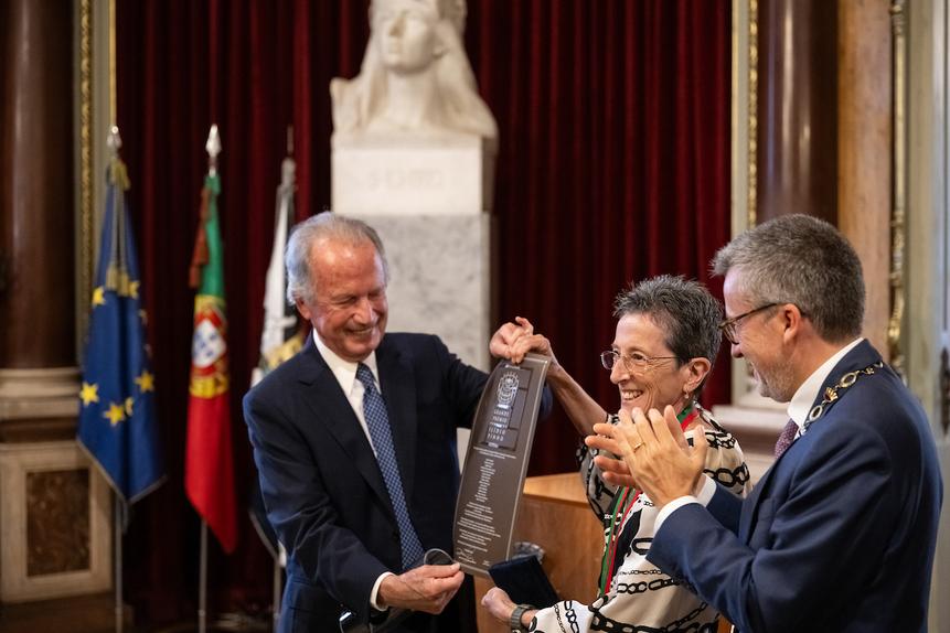 Rosa Mota distinguida pela Fundação Ilídio Pinho (foto: CM Lisboa)