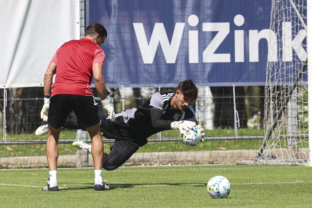 Diogo Ferreira tenta agarrar um lugar no plantel das águias - Foto: Benfica