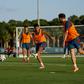 Treino da Seleção após empate com a Colômbia - Foto: FPF