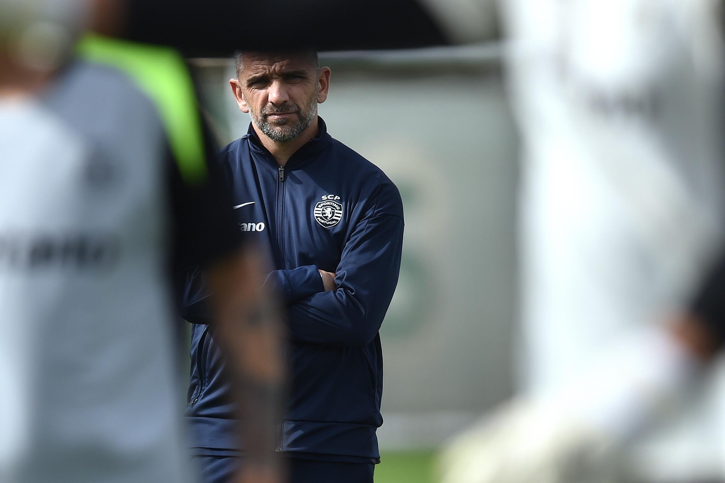 Rui Borges já esteve na Academia para planificar a nova temporada - Foto: MIGUEL NUNES