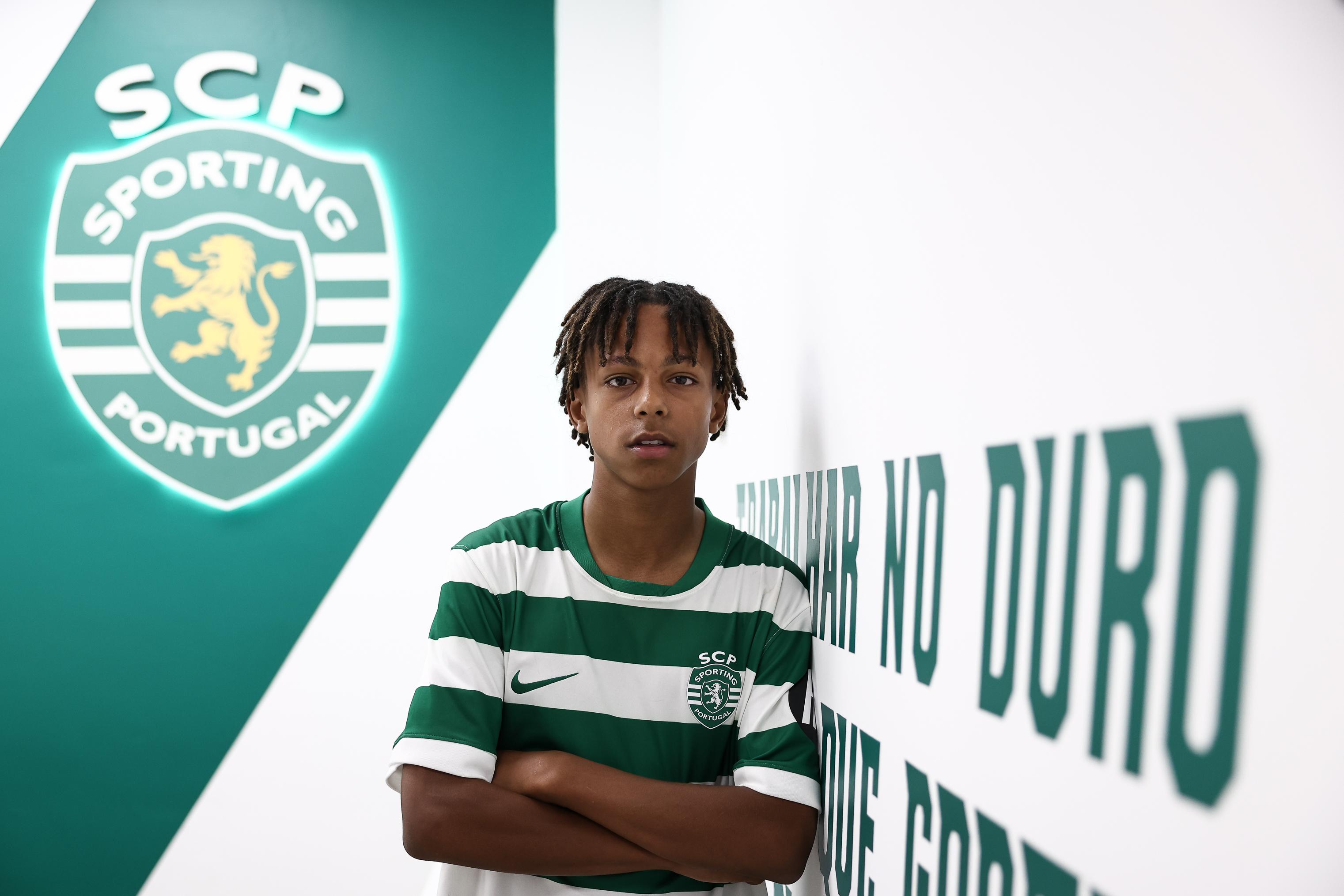 Martim Vaz tem 14 anos - Foto: SPORTING CP