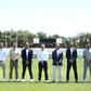 Eis a nova equipa técnica dos sub-23, com o diretor da Academia Cristiano Ronaldo, Tomaz morais - Foto: SPORTING CP