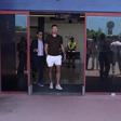 As imagens da chegada de Lenglet para reforçar o Benfica