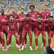 O onze escolhido por Roberto Martínez para o jogo frente à Colômbia, que terminou 0-0