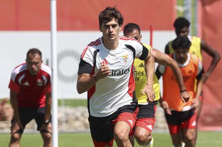 António Silva em ação - SL Benfica